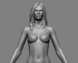 Idealized female sculpt